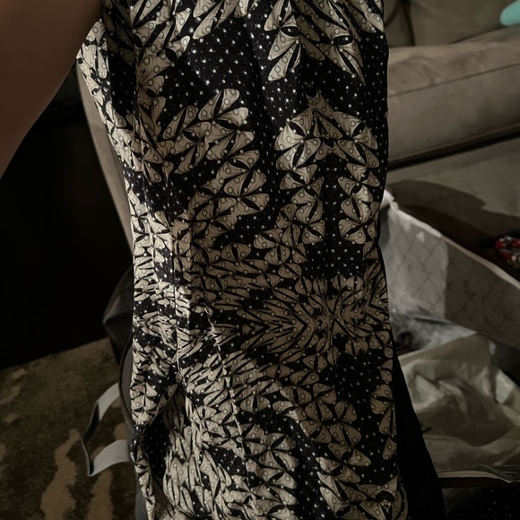 Diane Von Furstenberg DVF Sz 8 Shany Panther Jumpsuit 100% Silk Abstract - Picture 4 of 6